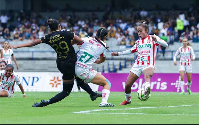Se despide Pumas Femenil con victoria 1-0 ante Necaxa 1 PUMAS FEM 2