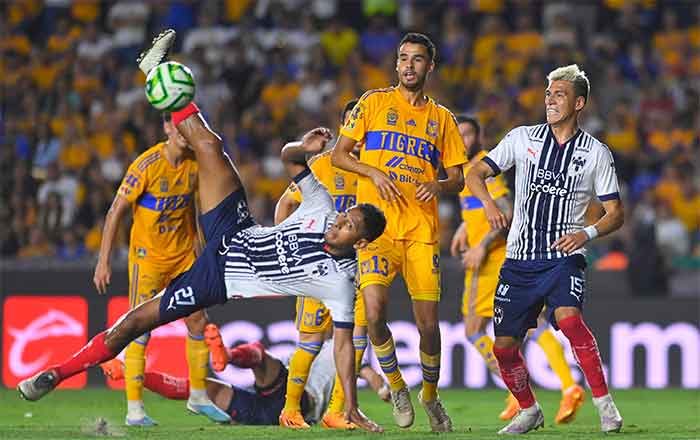 Gol psicológico; Tigres y Rayados igualan 1-1 en Semifinal 4 RAYADOS 3 1