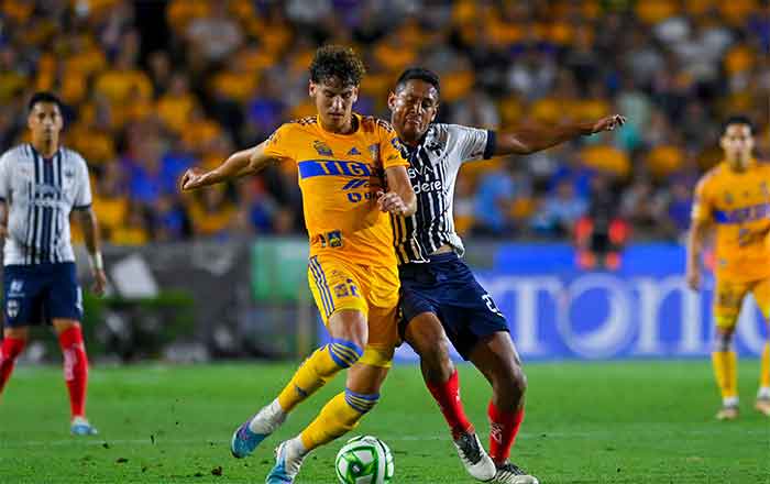 Gol psicológico; Tigres y Rayados igualan 1-1 en Semifinal 6 RAYADOS 6 1