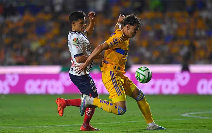 Gol psicológico; Tigres y Rayados igualan 1-1 en Semifinal 7 RAYADOS 7 1