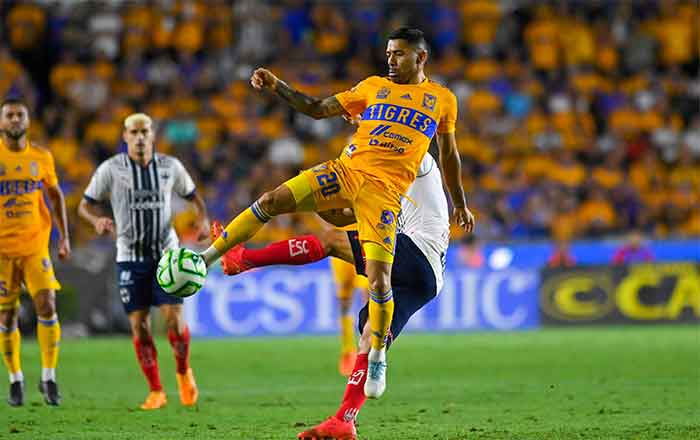 Gol psicológico; Tigres y Rayados igualan 1-1 en Semifinal 8 TIGRES 7