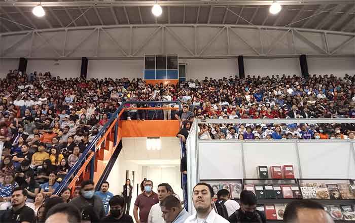 Con casa llena inicia la Feria Universitaria de Libro en Reynosa 1 UAT 2