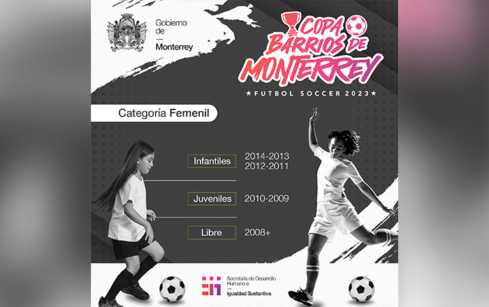 Abren inscripción para Copa de Barrios de Futbol Soccer 2023 1 copa 1
