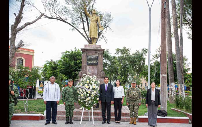 Encabeza alcalde honores organizada por el R. Ayuntamiento de Matamoros 1 dsad
