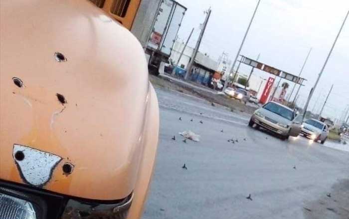 Matamoros sitiada; amanece con bloqueos y ponchallantas 4 poncha