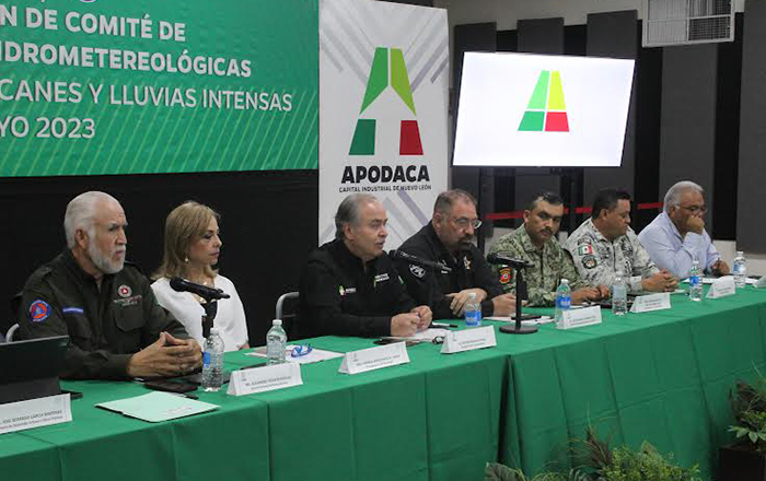 Se prepara Apodaca para temporada de huracanes y lluvias 2 0 2 2