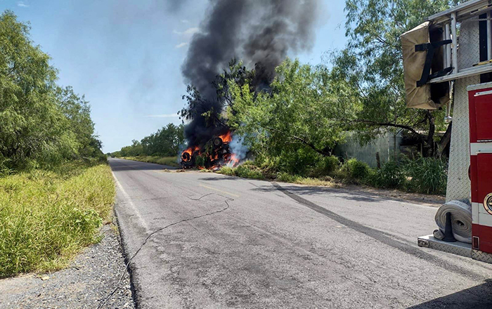 Arde la frontera chica en Tamaulipas 1 352238404 245714548076877 2160158330400132297 n