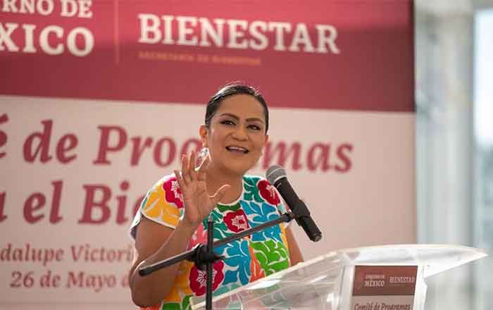 Montiel muestra acuerdo con el que AMLO; creó pensión para adultos 1 ADRIANA MONTIEL