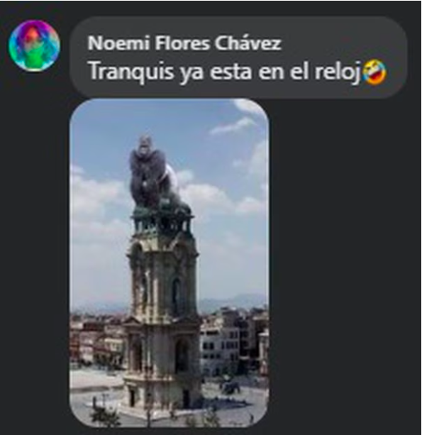Del susto al meme: la reacción en redes por gorila suelto en Hidalgo 5 Captura de pantalla 2023 06 01 a las 11.53.55 a. m