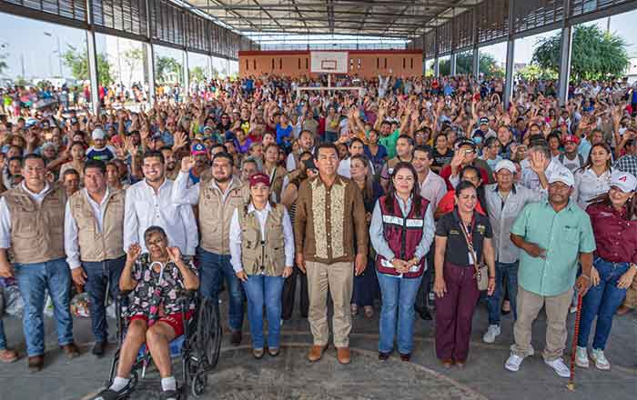 Agradece Mario López a AMLO y AVA por apoyos a familias 1 MATAMOROS 2 3