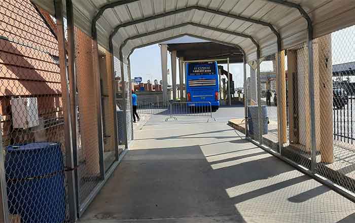 Modifican ingreso peatonal en puente internacional Reynosa-Hidalgo 1 PUENTE 2