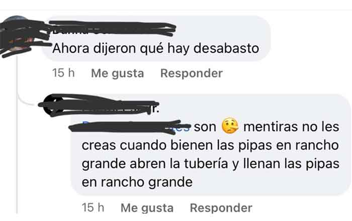 Sector Rancho Grande sigue padeciendo falta de agua en Reynosa 1 TUIT