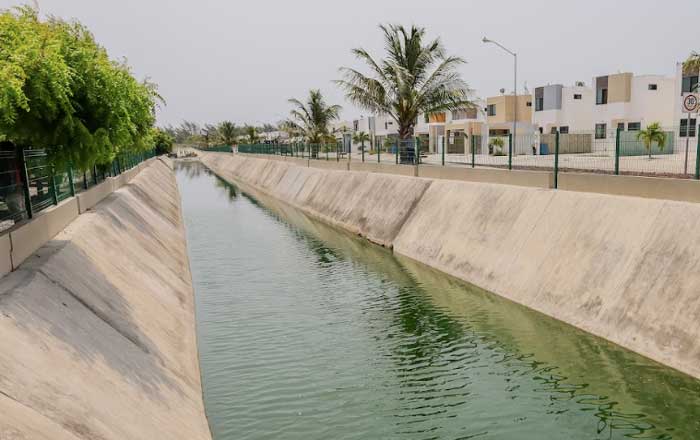 Gobierno de Adrián Oseguera trabaja en la prevención de inundaciones 2 canal