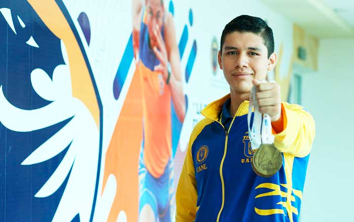 Reafirman Tigres de UANL hegemonía en karate de Universiada 1 dmfed