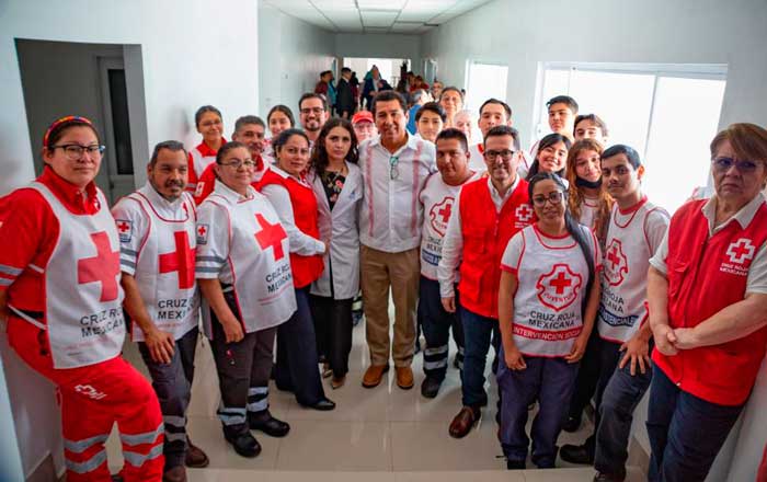 Alcalde atestigua toma de protesta a directiva de la Cruz Roja Mexicana Matamoros 1 fgvbn