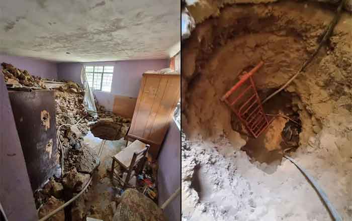 Localizan túnel huachicolero en vivienda de Cuautepec 1 huACHICOL 2