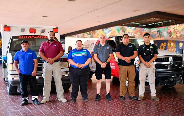 Recibe Monterrey dos ambulancias para enfrentar el calor 1 para 1