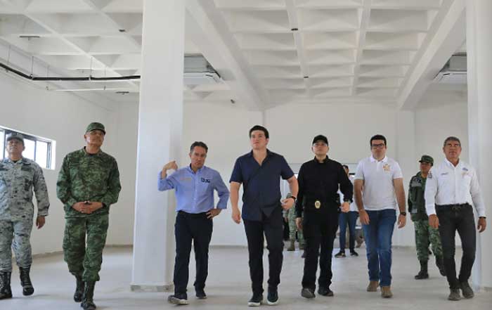 Supervisa Gobernador construcción de Destacamento de Fuerza Civil en Cerralvo 2 sam 1