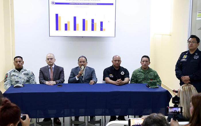Reporta Escobedo reducción en delitos; refrendan coordinación contra el crimen 1 2 1