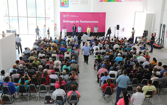 Suma Gobierno de Guadalupe más de 1,500 testamentos entregados 3 3
