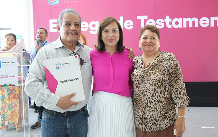 Suma Gobierno de Guadalupe más de 1,500 testamentos entregados 2 5 1