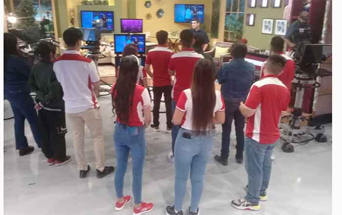 Alumnos de comunicación realizan visita a Televisa Matamoros 2 COMUNICACION 2