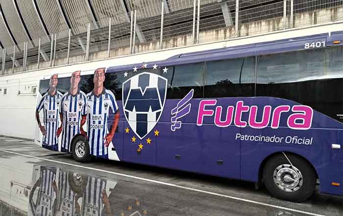 Presenta Rayados a Futura como patrocinador 1 FUTURA 2