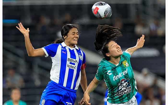 Festín albiazul: Rayadas vencen 7-0 a León 3 RAYADAS 3 1