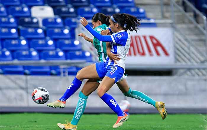 Festín albiazul: Rayadas vencen 7-0 a León 6 RAYADAS 6
