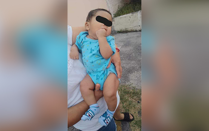 Bebé hallado en Iglesia era de pareja victimada en masacre de Apodaca 1 bebe 1