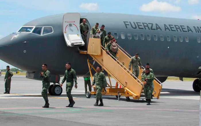Despliegan militares para refuerzo en la frontera 1 militares
