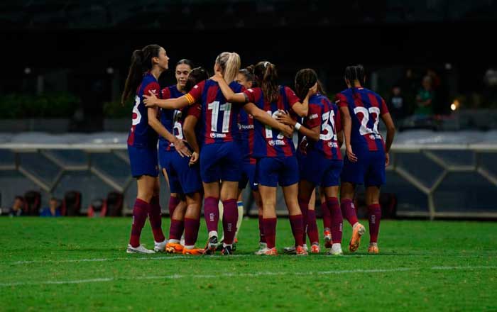 Barcelona derrota al América en el arranque de su gira mexicana 5 111