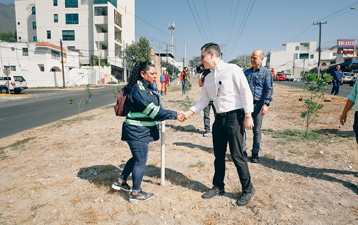 Arranca Monterrey la Semana de Servicios Públicos 1 3 SISTEMA DE RIUEGO POR GOTEO