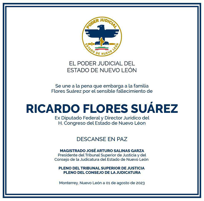 Lamentan políticos regios asesinato de Ricardo Flores 1 358992939 6578798695475062 4600127620281005360 n