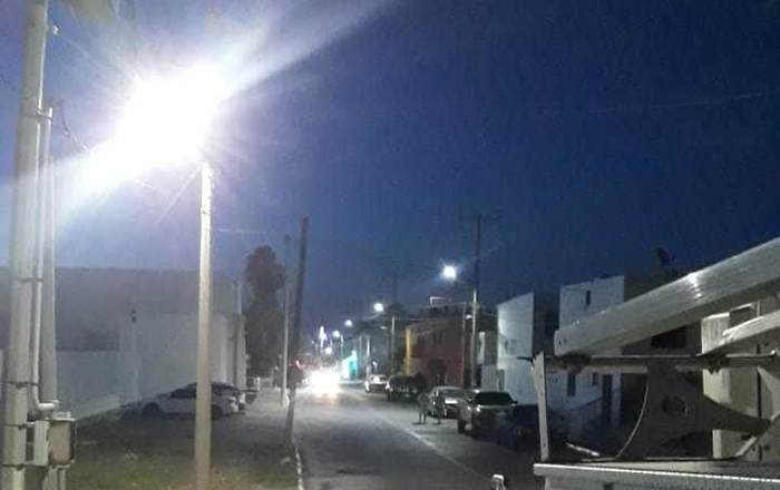Más seguridad con nuevas luminarias en Río Bravo 4 364536172 658124619578690 218427354260674962 n