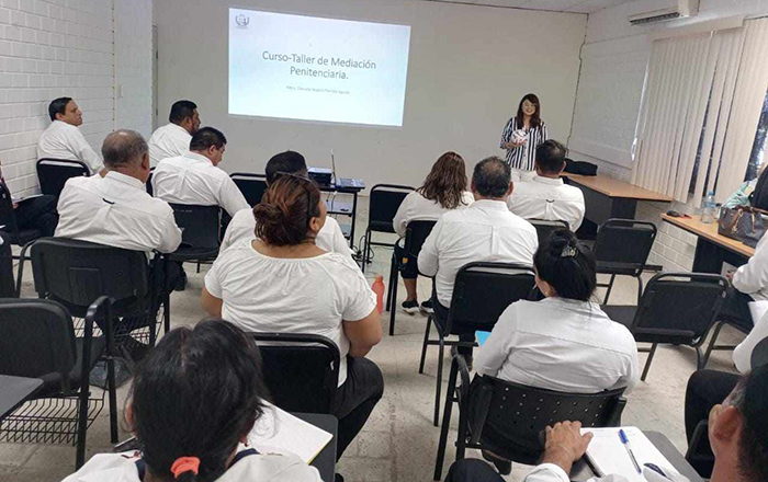 Imparten curso de Mediación Penitenciaria en Altamira 1 367625354 2049620568703891 7019579709597176246 n