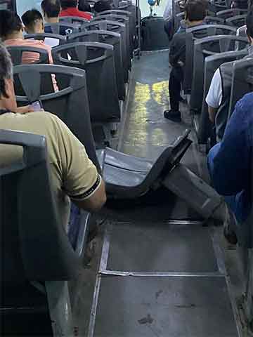 Deficiencias en transporte de NL violan DH: Alianza de Usuarios 1 CAMIONES 2