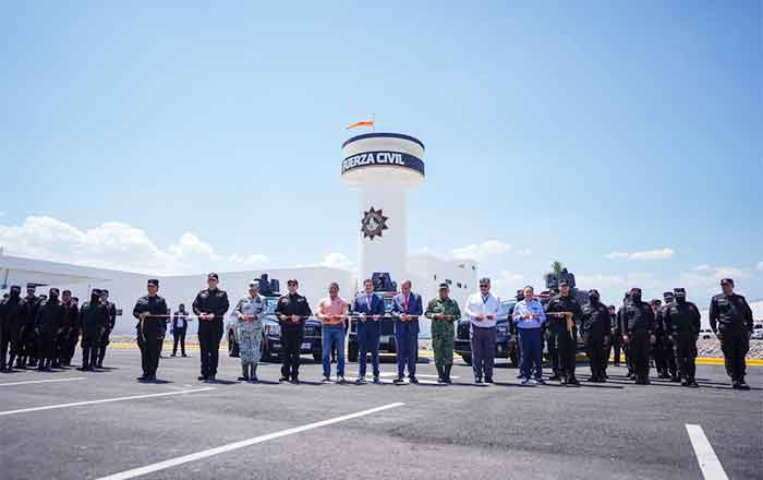 Inaugura Samuel destacamento de Fuerza Civil en Cerralvo 1 CERRALVO
