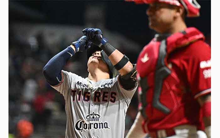 Tigres sorprende a Diablos al arranque de los playoffs 1 DIABLO ROJOS