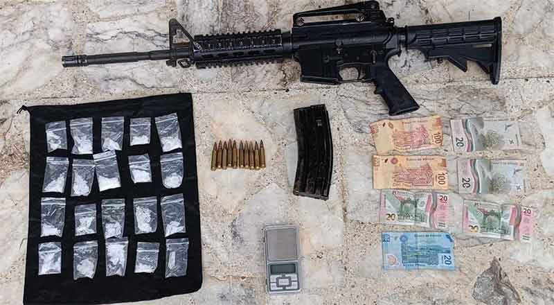 Fuerza Civil captura a cabecilla de grupo criminal 1 DROGAS 3