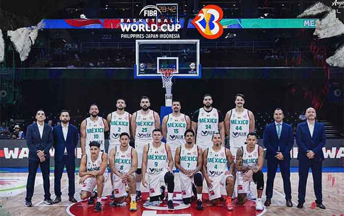 Pierde México en su debut en el Mundial de FIBA 1 MEXICO 2
