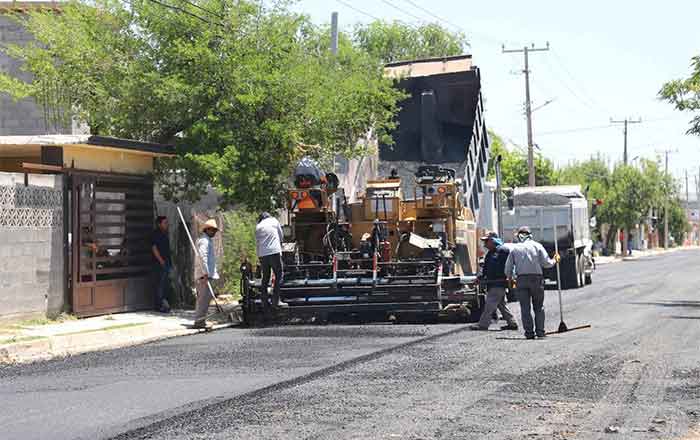 Concluyen pavimentaciones en Río Bravo 1 RIO BRAVO 2 1