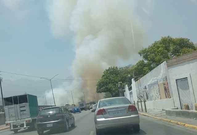 Racha de incendios en Nuevo León: reportan otro en el río Santa Catarina 1 SANTA CATARINA