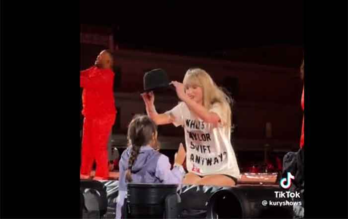 El emotivo gesto que tuvo Taylor Swift en México con una niña 1 TAYLOR 4
