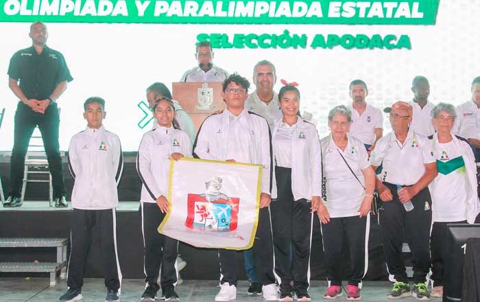 Se declara lista la delegación Apodaca para Olimpiada y Paralimpiada Estatal 1 oas