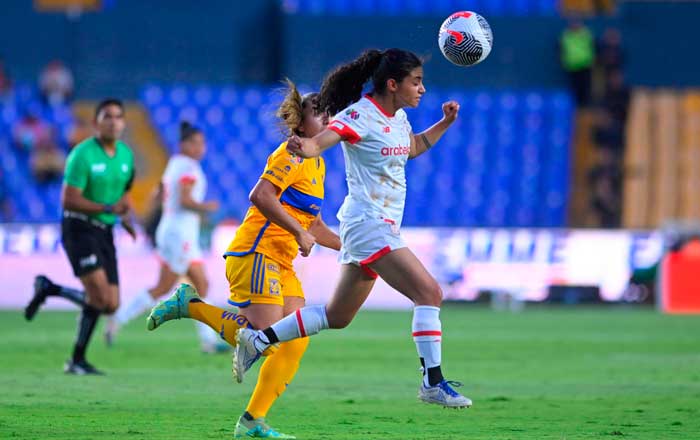Tigres Femenil derrota al Toluca 3-1 y suben al liderato 5 ttt