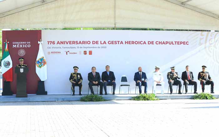 Conmemoran 176 aniversario de la gesta heroica de Chapultepec 1 176