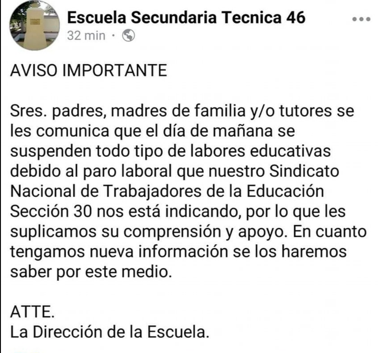 Maestros a paro laboral en Tamaulipas; mañana no hay clases 1 373053925 1768416923613771 7560789296399433080 n