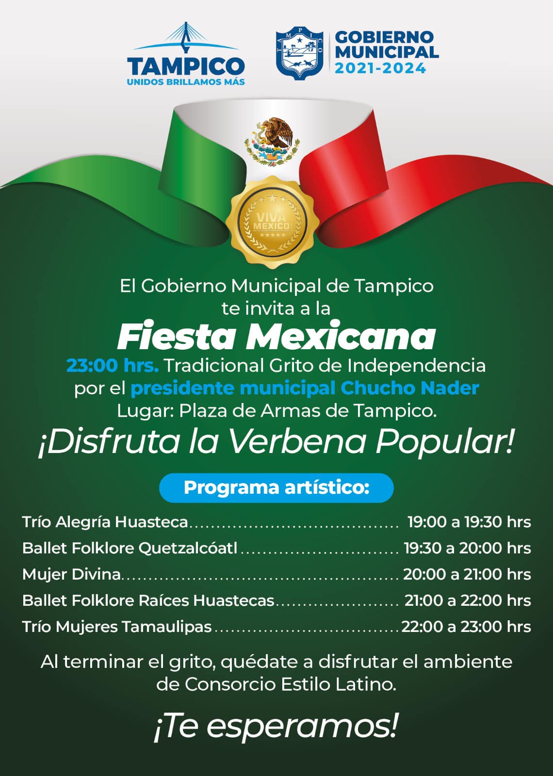 Encabezará Chucho Nader ceremonia del Grito de Independencia 1 377095027 324031566674014 8050474857567731502 n