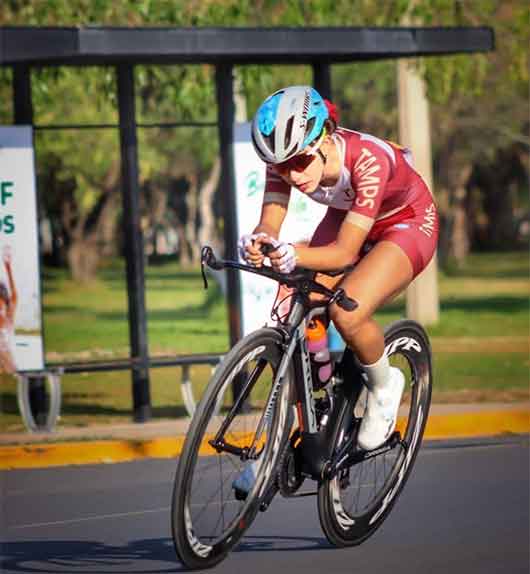 Gana tamaulipeca doble medalla de plata en Nacional de Ciclismo 1 Atzi Paola 1